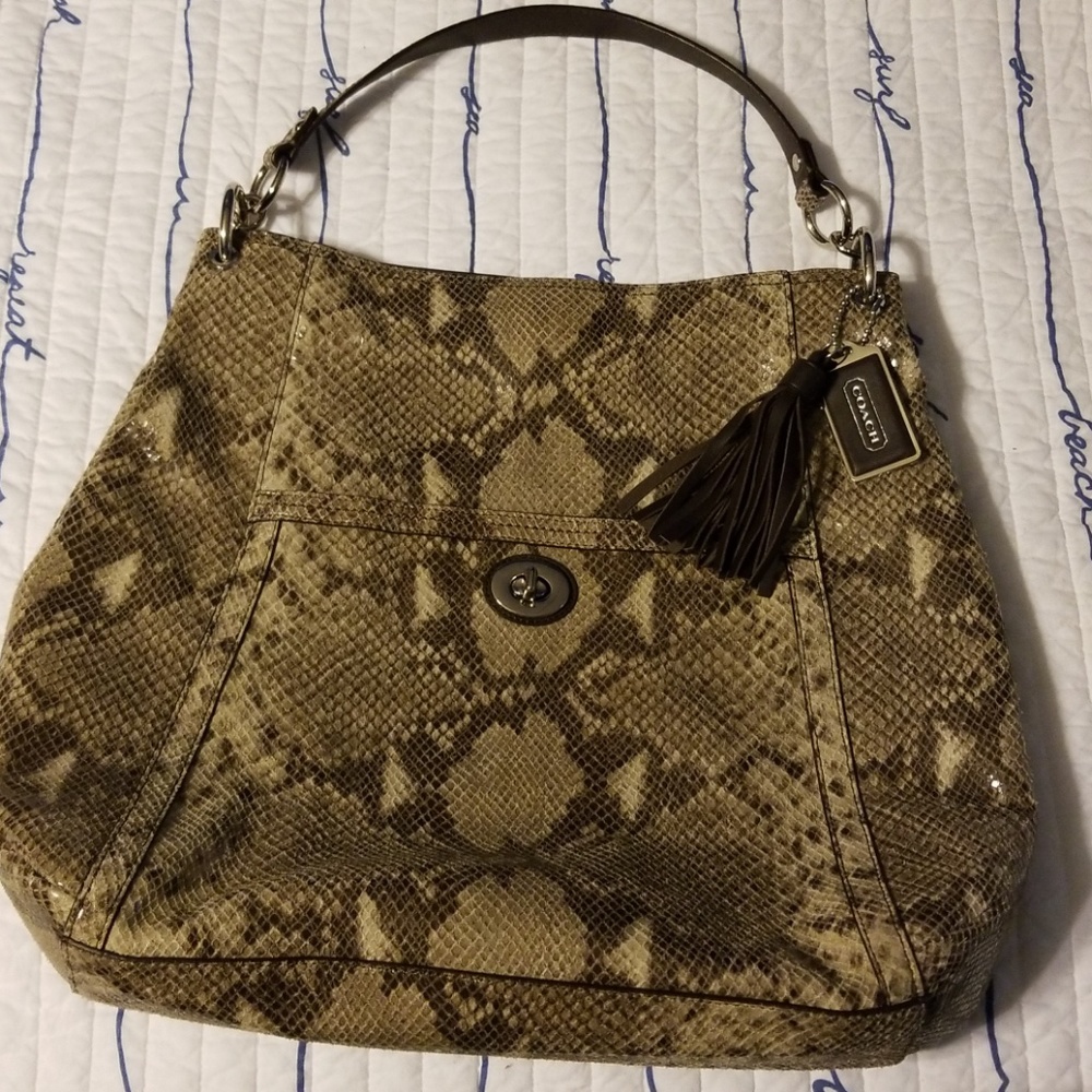 Coach python hobo